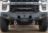 Road Armor Evolution 3202EF3B 2020-2023 Chevy Silverado 2500/3500 HD Sheet Metal Pre Runner Front Winch Bumper - BumperStock