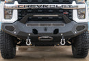 Road Armor Evolution 3202EF3B 2020-2023 Chevy Silverado 2500/3500 HD Sheet Metal Pre Runner Front Winch Bumper - BumperStock