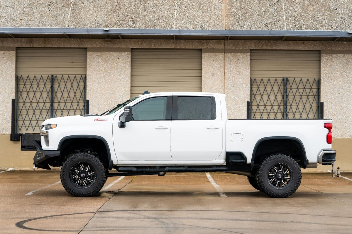 Road Armor Evolution 3202EF3B 2020-2023 Chevy Silverado 2500/3500 HD Sheet Metal Pre Runner Front Winch Bumper - BumperStock