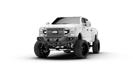 Road Armor Evolution 6172EF0B 2017-2022 Ford F250/F350 Super Duty Base Front Winch Bumper - BumperStock