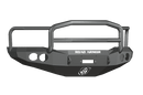 Road Armor Stealth 44065B 2006-2009 Dodge Ram 2500/3500/4500/5500 Winch Front Bumper with Lonestar Guard and Round Light Cutouts - BumperStock