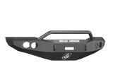 Road Armor Stealth 44074B 2006-2008 Dodge Ram 1500 Winch Front Bumper with Pre-Runner Guard and Round Light Cutouts - BumperStock