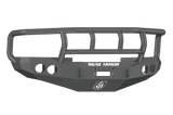 Road Armor Stealth 47002B 1994-1996 Dodge Ram 1500/2500/3500 Winch Front Bumper with Titan II Guard and Round Light Cutouts - BumperStock