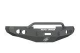 Road Armor Stealth 47014B 1997-2001 Dodge Ram 1500 Winch Front Bumper with Pre-Runner Guard and Round Light Cutouts - BumperStock