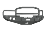 Road Armor Stealth 47015B 1997-2001 Dodge Ram 1500 Winch Front Bumper with Lonestar Guard and Round Light Cutouts - BumperStock