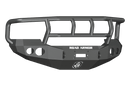 Road Armor Stealth 60502B 2005-2007 Ford F250/F350/F450/Excursion Winch Front Bumper with Titan II Guard and Round Light Cutouts - BumperStock