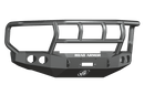 Road Armor Stealth 60802B 2008-2010 Ford F250/F350/F450 Winch Front Bumper with Titan II Guard and Round Light Cutouts - BumperStock