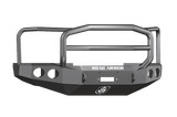 Road Armor Stealth 60805B 2008-2010 Ford F250/F350 Winch Front Bumper with Lonestar Guard and Round Light Cutouts - BumperStock