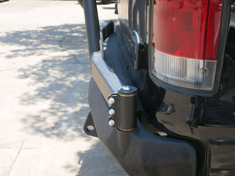 Road Armor Stealth 61208B 1999-2007 Ford Excursion Winch Rear Bumper with Tire Carrier Guard