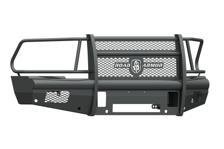 Road Armor Vaquero 410VF6B 2010-2018 Dodge Ram 2500/3500/4500/5500 Non-Winch Front Bumper with Full Guard - BumperStock