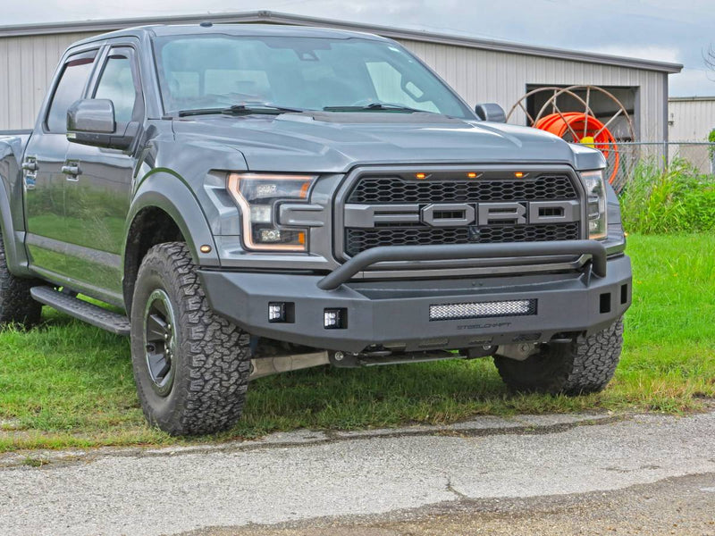 Steelcraft 71-11425HP 2017-2020 Ford Raptor Fortis Front Bumper - BumperStock