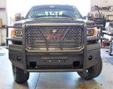 Steelcraft AL60-10460 2015-2019 GMC Sierra 2500/3500 HD Elevation Aluminum Front Bumper - BumperStock