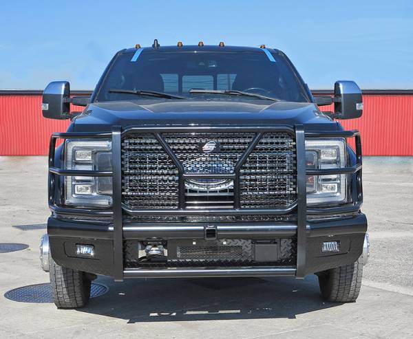 Steelcraft HD11380RCC 2017-2022 Ford F250/F350/F450/F550 Super Duty HD  Bumper Replacements Front Bumper with Receiver