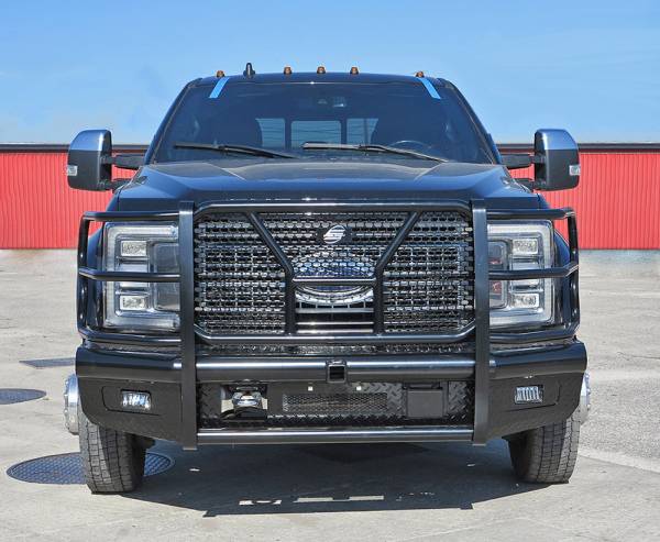 Steelcraft HD11380RCC 2017-2022 Ford F250/F350/F450/F550 Super Duty HD Bumper Replacements Front Bumper with Receiver - BumperStock