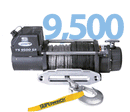 Superwinch Tiger Shark 9500 SR 12V 1595201 Winch - BumperStock