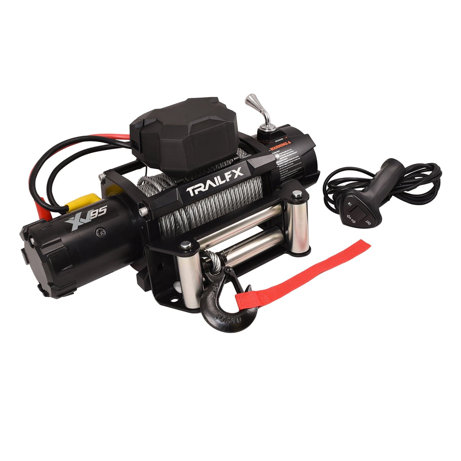 TrailFX WXV95B 9.5K Winch BumperStock