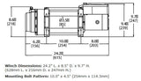 WARN 16.5ti 68801 16.5K Large Size Truck Winch - BumperStock