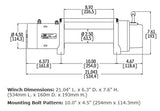 WARN 26502 M8000 Truck Winch 8K - BumperStock