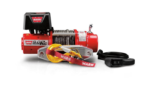 WARN 71550 9.0Rc Truck Winch 9k Synthetic - BumperStock