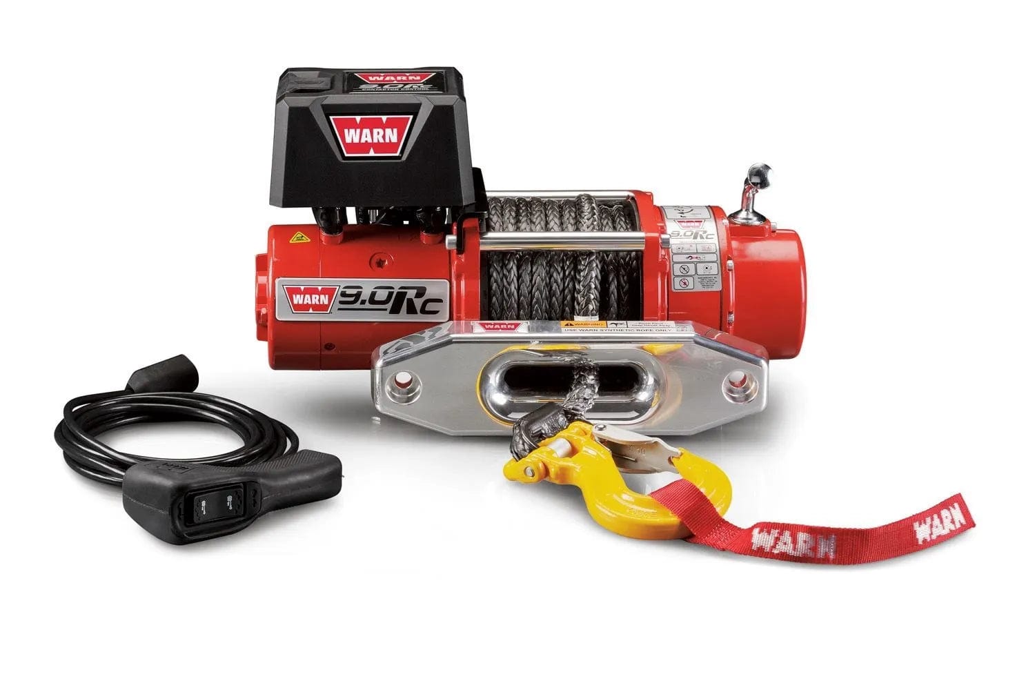 WARN 71550 9.0Rc Truck Winch 9k Synthetic - BumperStock