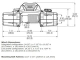 WARN 88980 ZEON 8 Truck Winch 8000LB - BumperStock