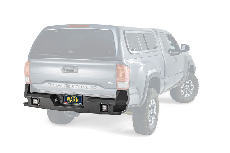 WARN Ascent 98054 2016-2021 Toyota Tacoma Rear Bumper - BumperStock