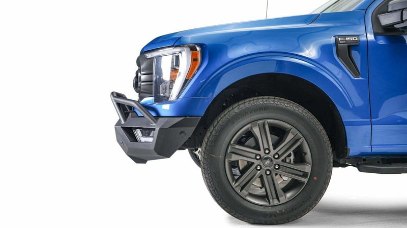Fab Fours FF21-V5152-1 Ford F150 2021 Vengeance Front Bumper Pre-Runner Guard - BumperStock