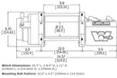 WARN 97720 M12-S HEAVYWEIGHT WINCH - BumperStock