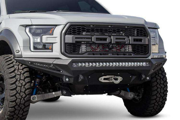 ADD F111202860103 2017-2020 Ford Raptor Stealth Fighter Front Winch Bumper - BumperStock