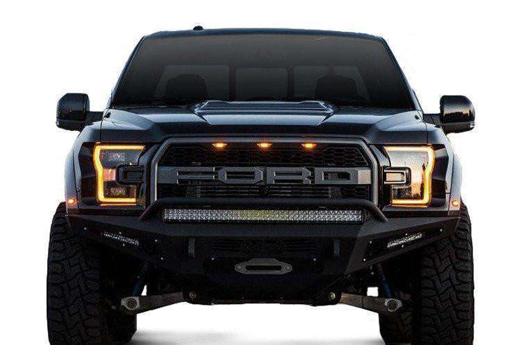 ADD F117382860103 2017-2020 Ford Raptor HoneyBadger Front Winch Bumper ...