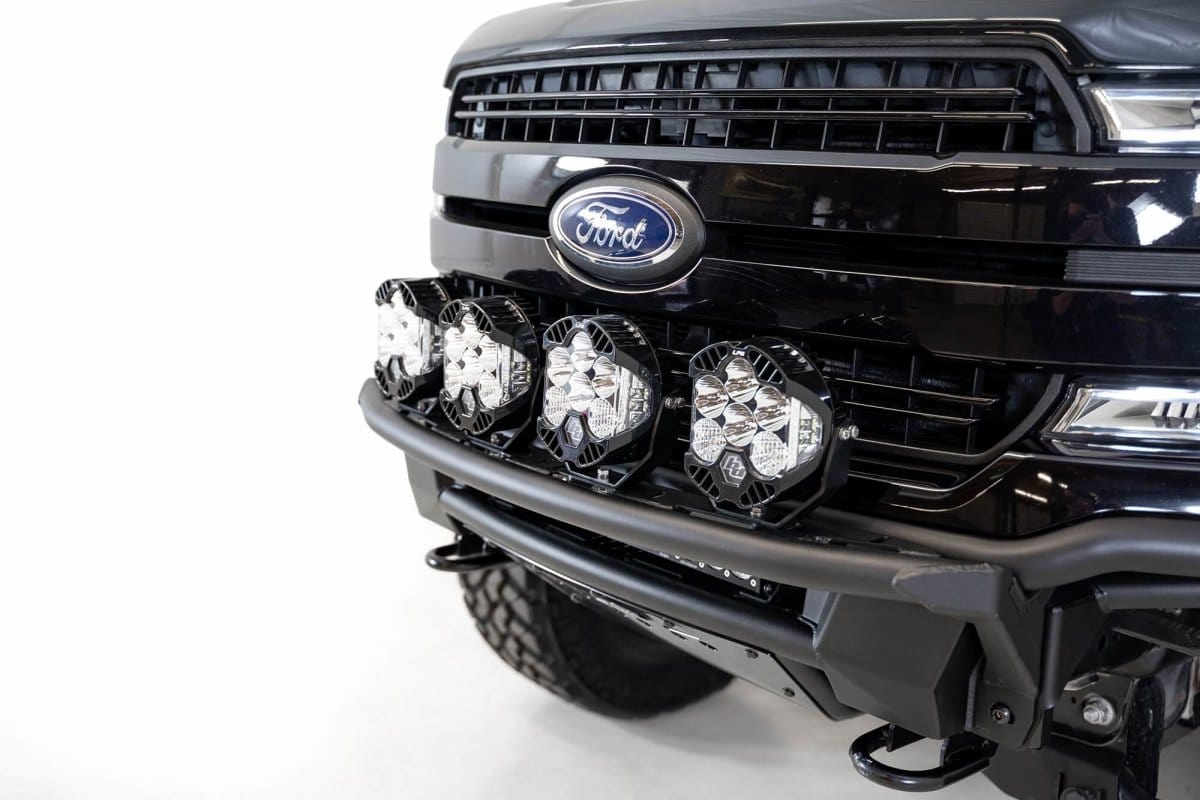 Front Bumper Upper Grille For 2018-2020 Ford F-150 Platinum – Satin Chrome OE Style JL3Z-8200-MB