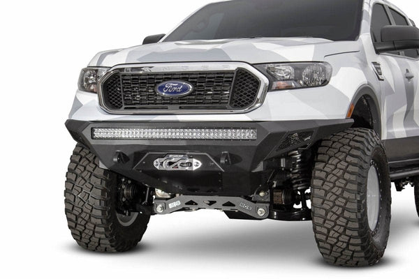 ADD F221203030103 2019-2021 Ford Ranger Stealth Fighter Winch Ready Front Bumper - BumperStock