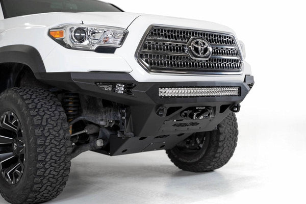 ADD F681202200103 2016-2021 Toyota Tacoma Stealth Fighter Winch Front Bumper - BumperStock