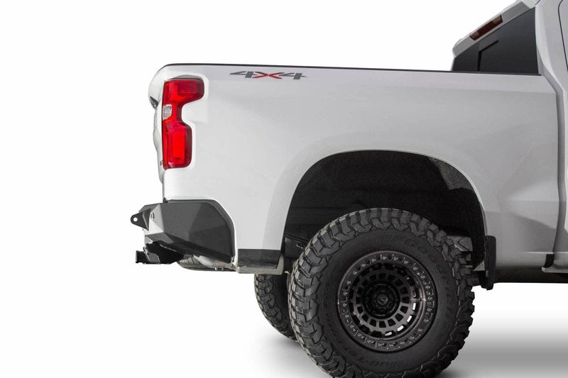 ADD R441051280103 2019-2021 GMC Sierra 1500 Stealth Fighter Rear Bumper with Exhaust Tips - BumperStock