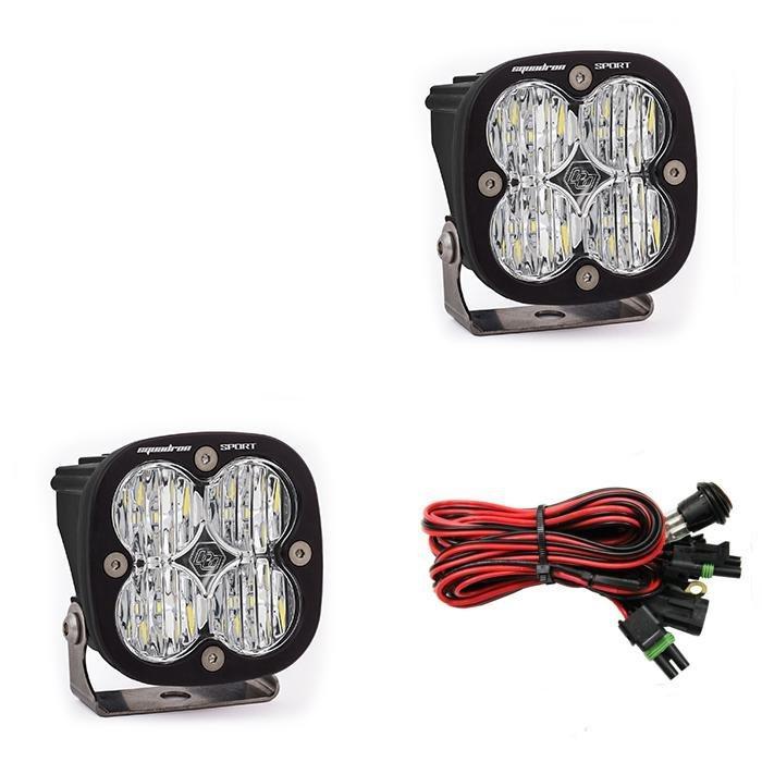 Baja Designs 557805 Squadron Sport Wide Cornering White LED Pods - BumperStock