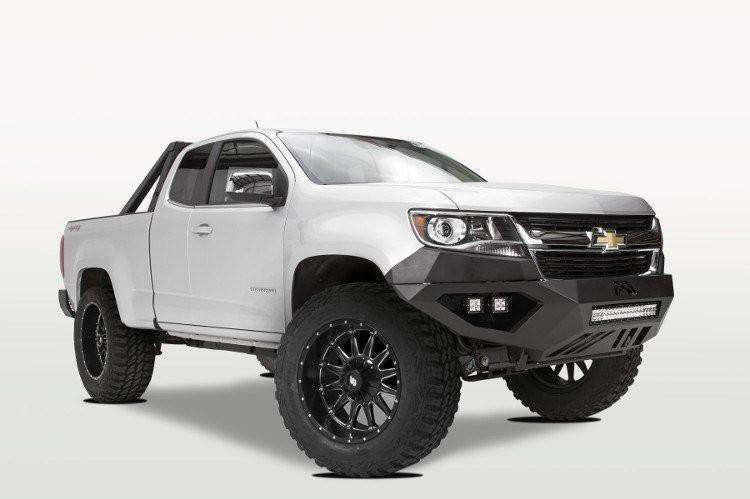 Fab Fours CC15-D3351-1 Chevy Colorado 2015-2020 Vengeance Front Bumper No Guard-BumperStock
