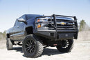 Fab Fours CH05-Q1360-1 2003-2007 Chevy Silverado 2500/3500 HD Black Steel Elite Front Bumper Full Guard-BumperStock