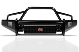 Fab Fours CH08-S2062-1 Chevy Silverado 2500/3500 HD 2007.5-2010 Black Steel Front Bumper Pre-Runner Guard-BumperStock