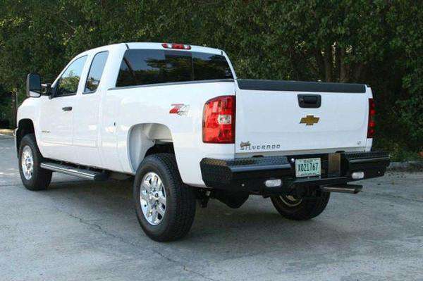 Fab Fours CH11-T2150-1 Chevy Silverado 2500/3500 HD 2011-2014 Black Steel  Rear Bumper