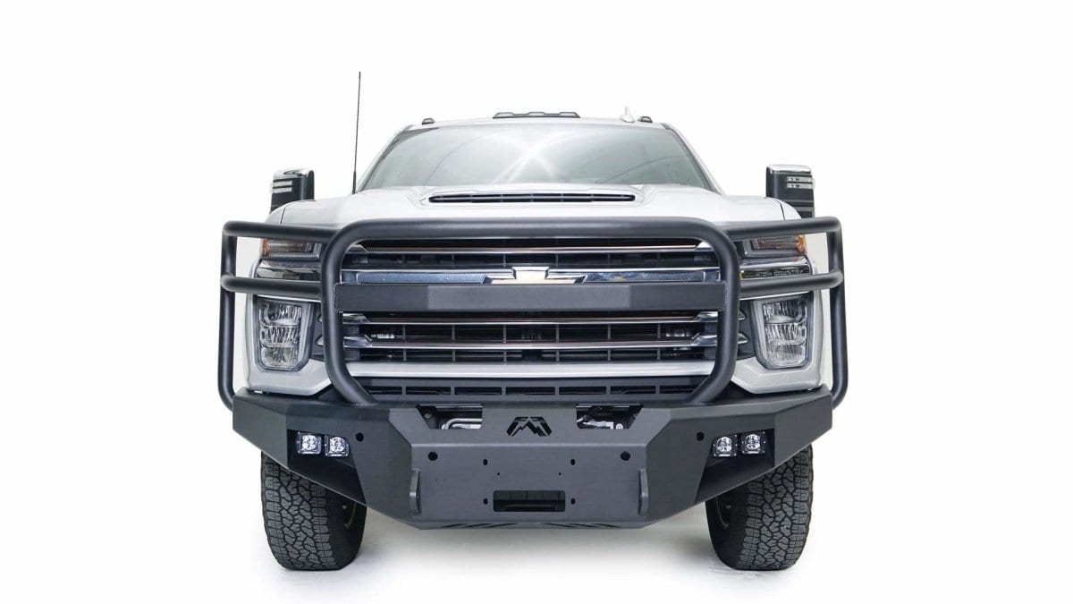 Fab Fours CH20-A4950-1 2020-2023 Chevy Silverado 2500/3500 HD New Premium  Front Bumper Winch Ready Full Guard | BumperStock