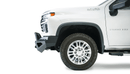 Fab Fours CH20-RS4962-1 Chevy Silverado 2500/3500 HD 2020-2021 Red Steel Front Winch Bumper Pre-Runner Guard - BumperStock