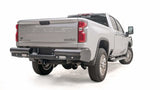 Fab Fours CH20-U4950-1 GMC Sierra 2500/3500 HD 2020-2021 Black Steel Elite Rear Bumper-BumperStock
