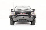 Fab Fours CS07-D2052-1 2007-2013 Chevy Silverado 1500 Vengeance Front Bumper Pre-Runner Guard Non-Sensor-BumperStock