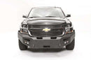Fab Fours CS15-F3551-1 Chevy Suburban 2015-2020 Premium Front Bumper Sensor Winch Ready No Guard-BumperStock