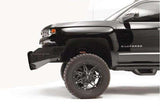 Fab Fours CS16-K3861-1 Chevy Silverado 1500 2016-2018 Black Steel Front Bumper No Guard-BumperStock