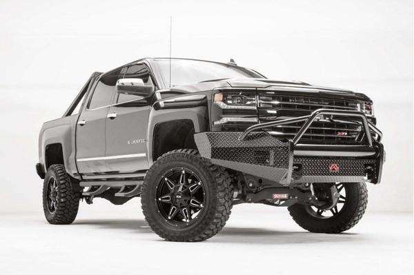 Fab Fours CS16-K3862-1 Chevy Silverado 1500 2016-2018 Black Steel Front ...