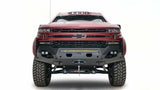 Fab Fours CS19-X4051-1 Chevy Silverado 1500 2019-2021 Matrix Front Bumper Winch Ready No Guard-BumperStock