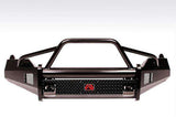 Fab Fours DR09-K2462-1 Dodge Ram 1500 2009-2012 Black Steel Front Bumper Pre-Runner Guard-BumperStock