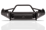 Fab Fours DR13-R2962-1 Dodge Ram 1500 2013-2018 Black Steel Elite Front Bumper Pre-Runner Guard-BumperStock