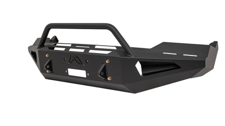 Fab Fours DR13-RS2462-1 Dodge Ram 1500 2013-2018 Red Steel Winch Front Bumper Pre-Runner Guard-BumperStock
